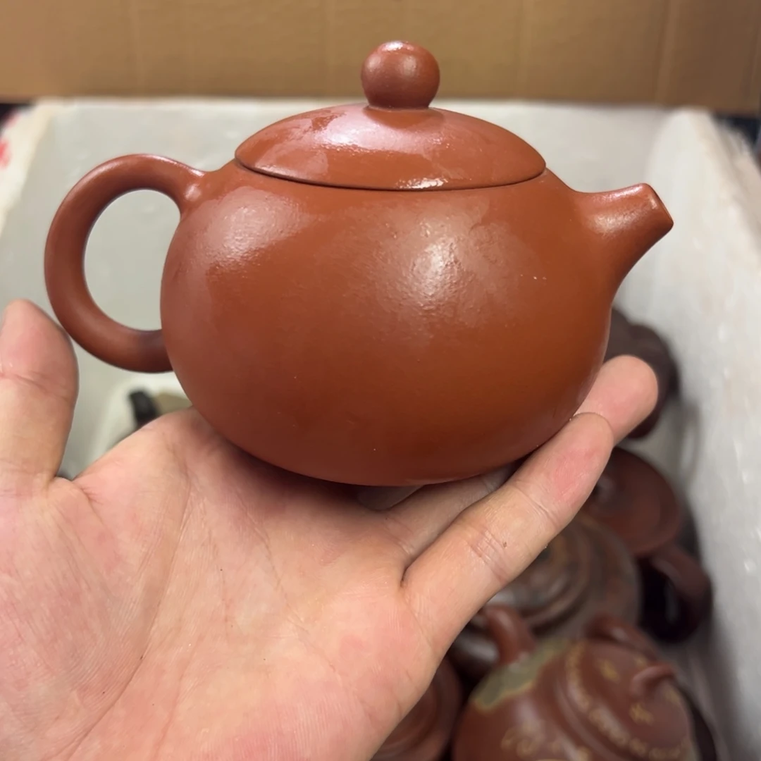 茶壶紫砂宜兴原矿紫砂壶300毫升容量