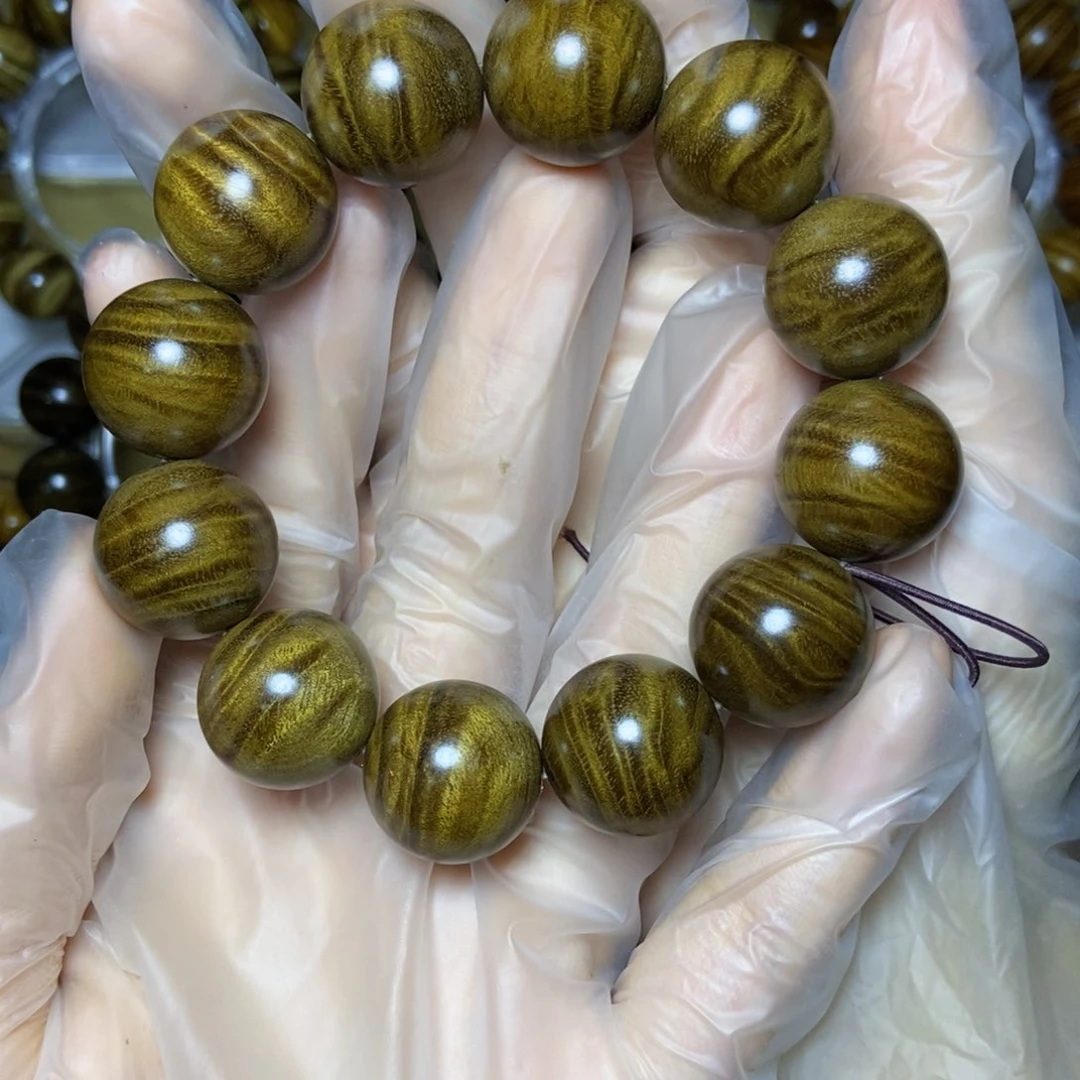 楠木（金丝楠）手串/手链小**、阴沉黄