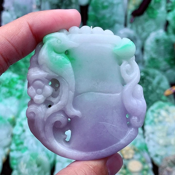 翡翠吊坠(不含链)未镶嵌