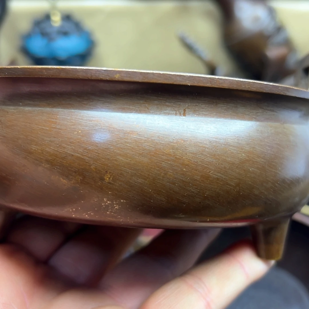 铜摆件欢迎欢迎你