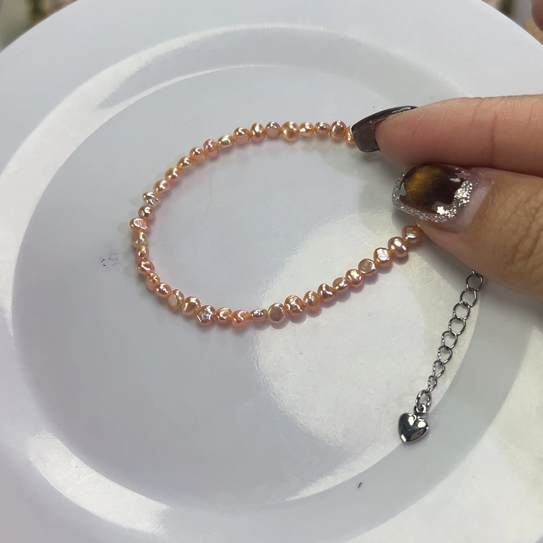 手绳淡水珍珠钛钢