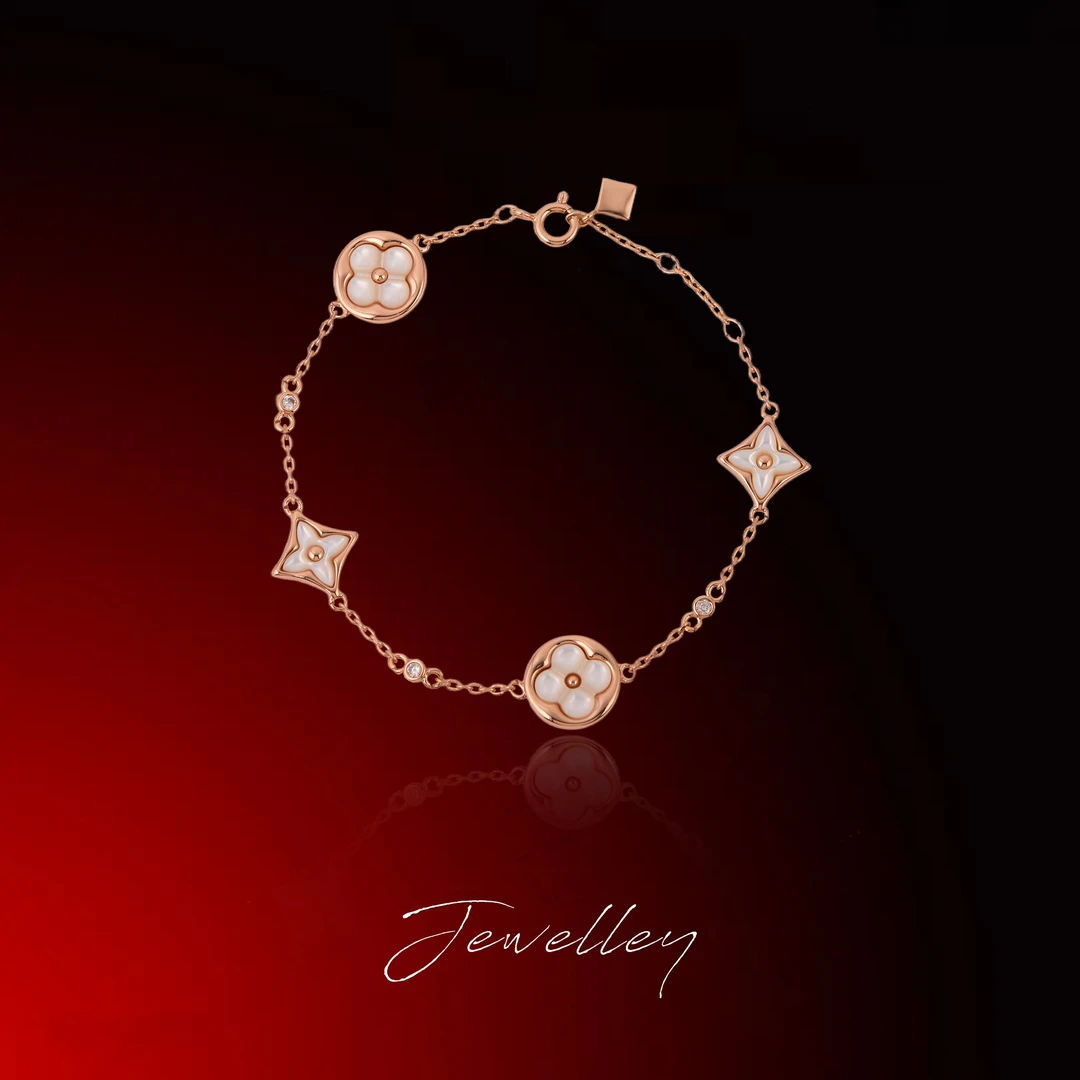 OuQ925银轻奢气质手链首饰女款AL210009