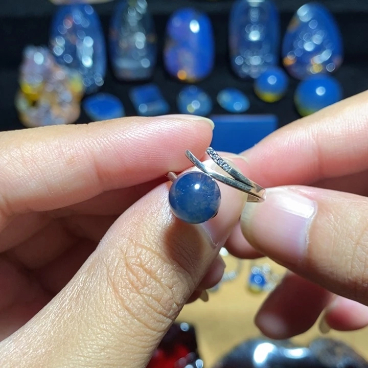 裸石琥珀未镶嵌多米尼加蓝珀