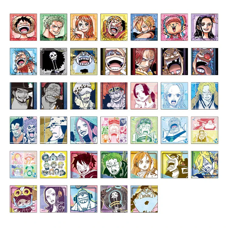 海贼王JF原画贴纸盲袋 日本动漫正版正版