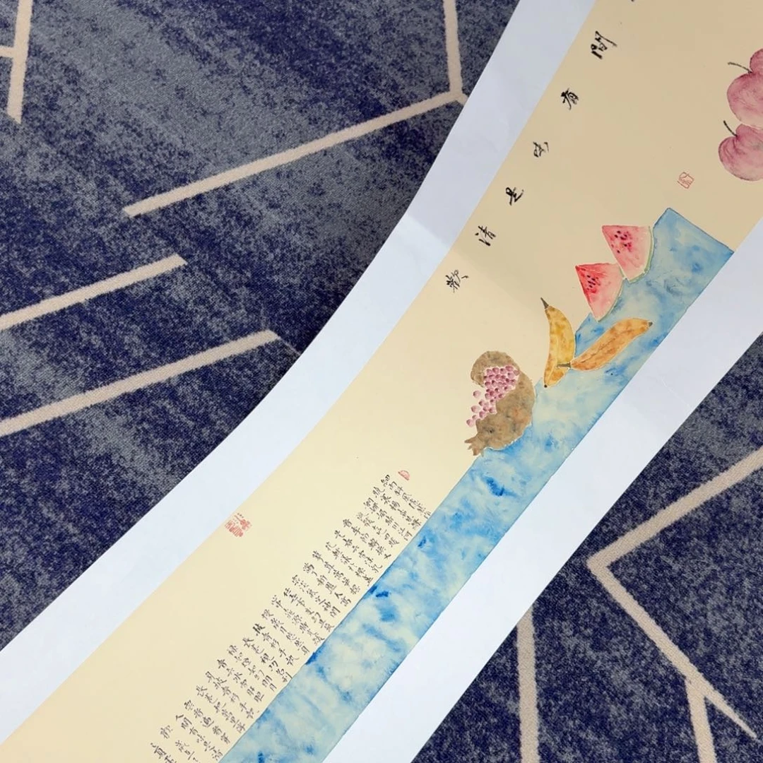 国画国画作品山水花鸟