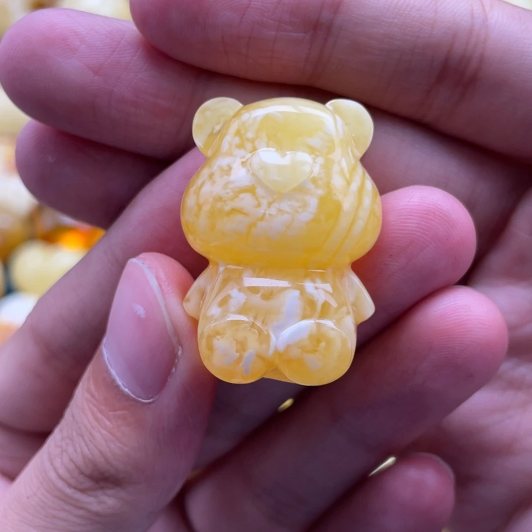 琥珀未镶嵌裸石蜜蜡