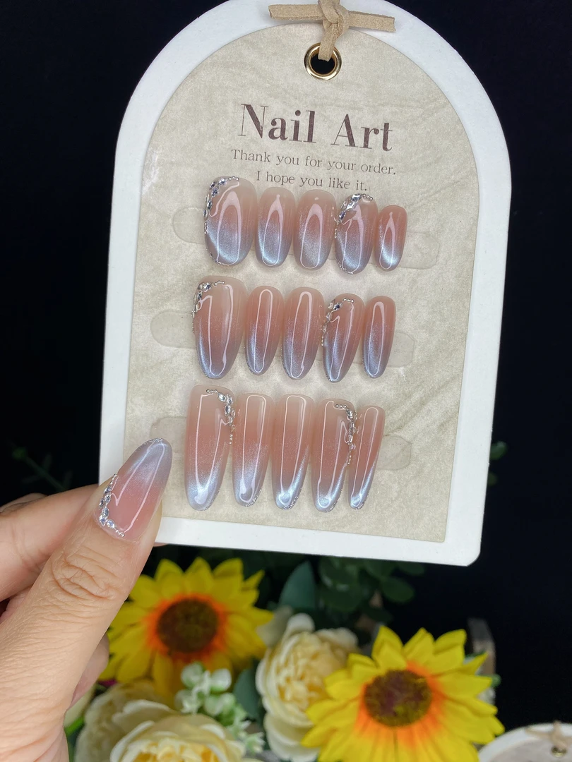 【蓝雾】春夏新款猫眼清透温柔气质清冷款