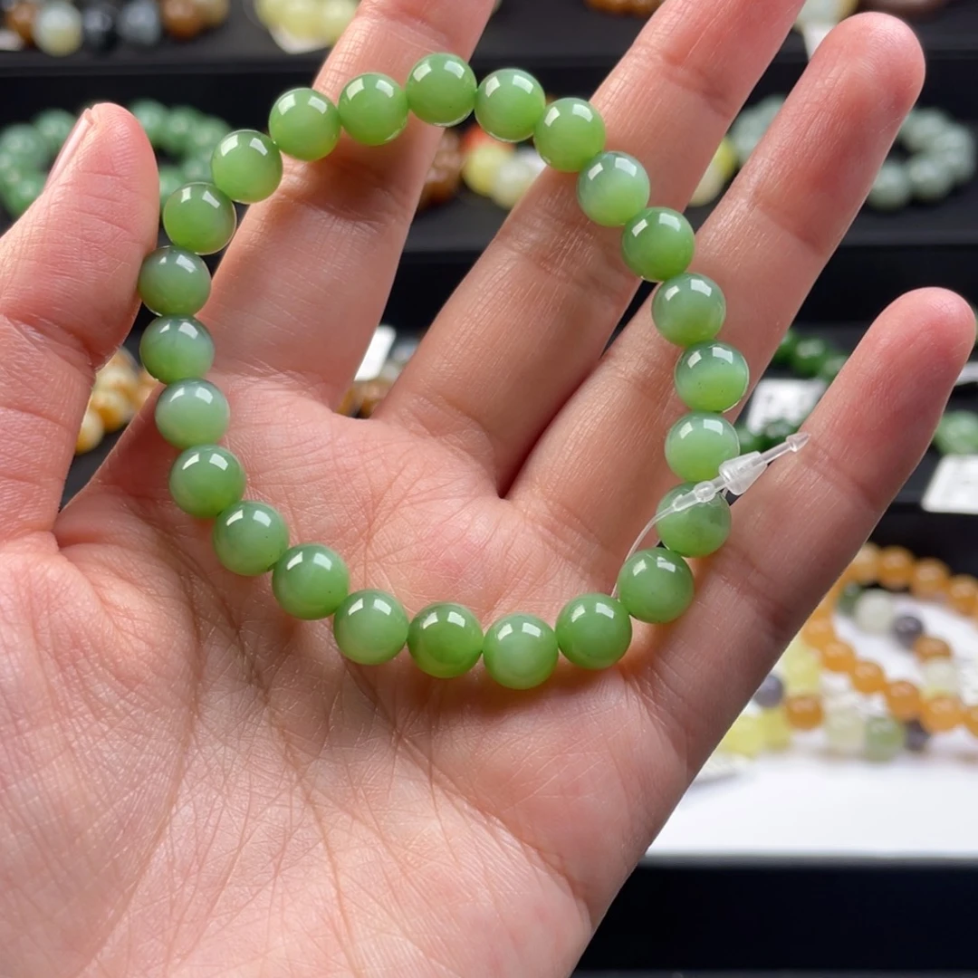 手串未镶嵌和田玉（糖玉）