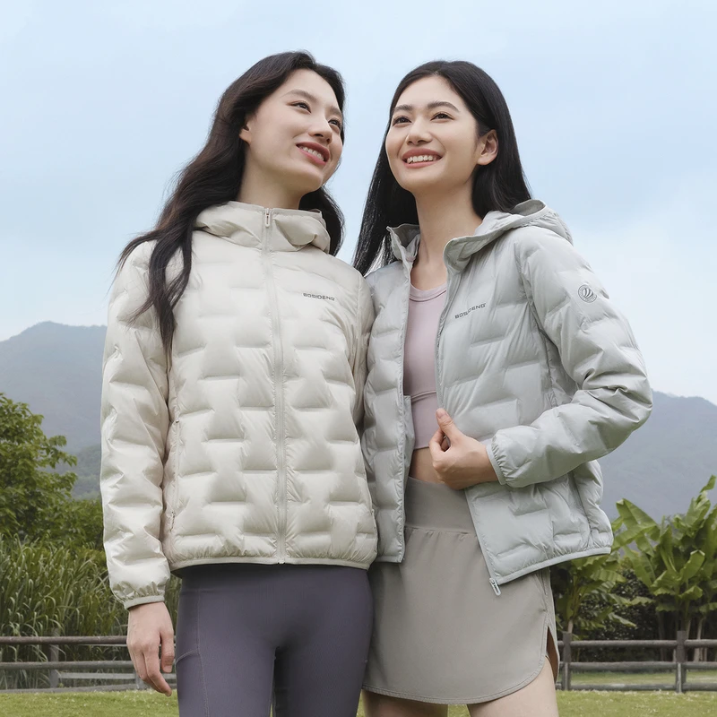 【商场同款】波司登鹅绒2025春秋新款女短款轻暖外套羽绒服外套