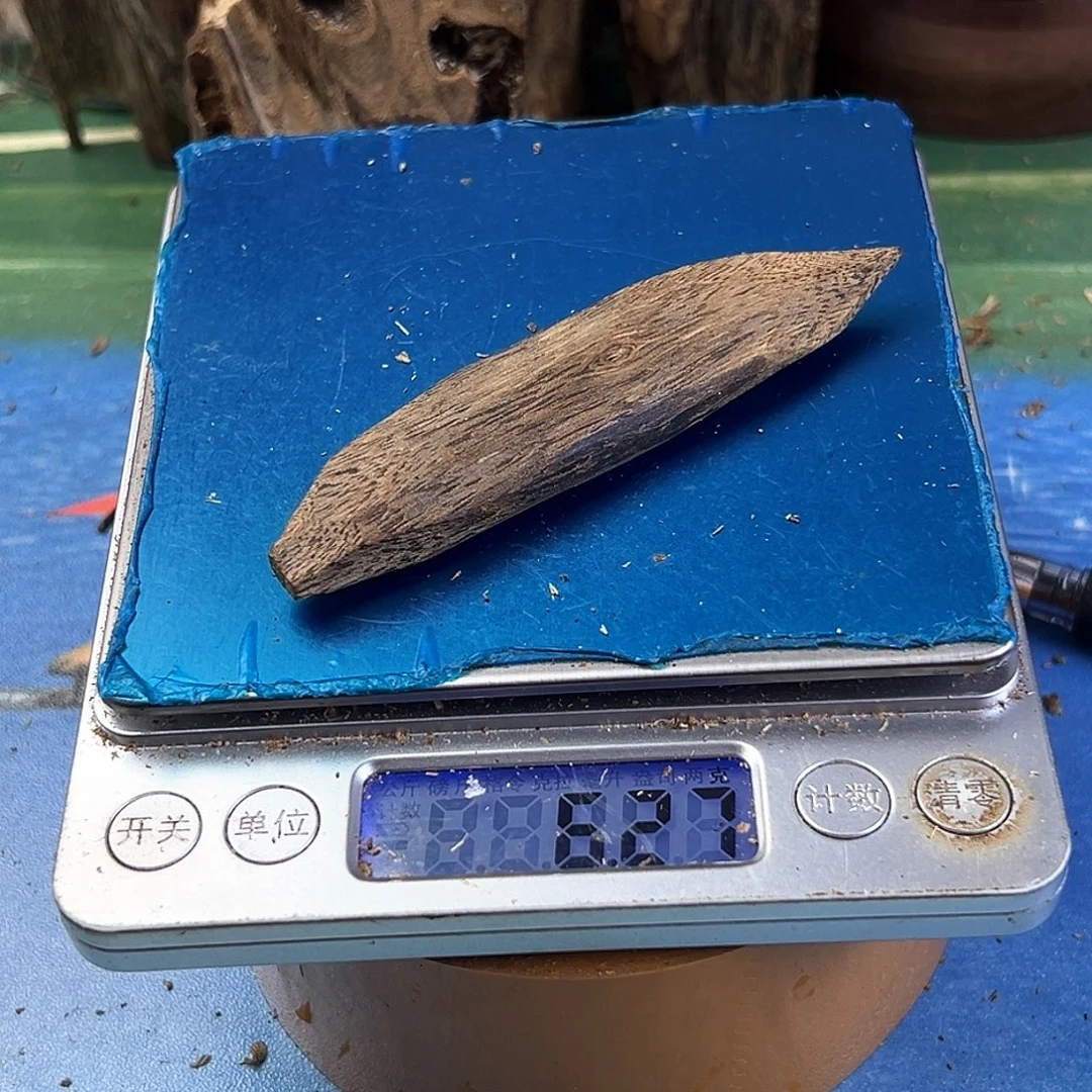 香料绿奇楠白棋块料6.2克