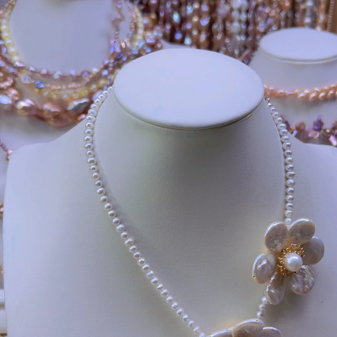 淡水珍珠手绳合金F***y