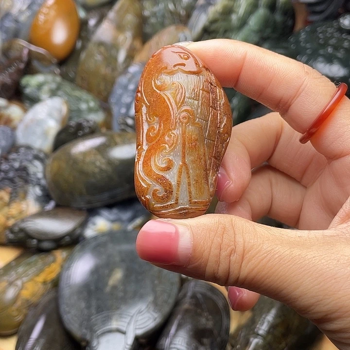 未镶嵌和田玉挂件