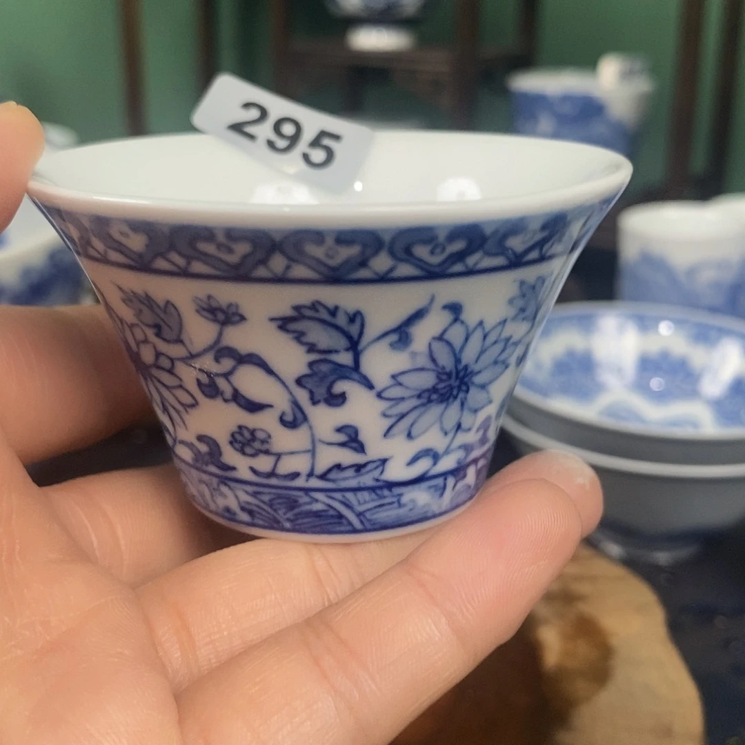 景德镇手绘青花茶器295
