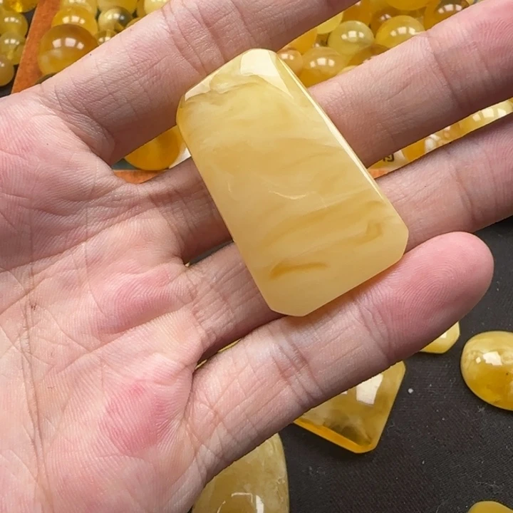 若***雪未镶嵌蜜蜡裸石天然分单102