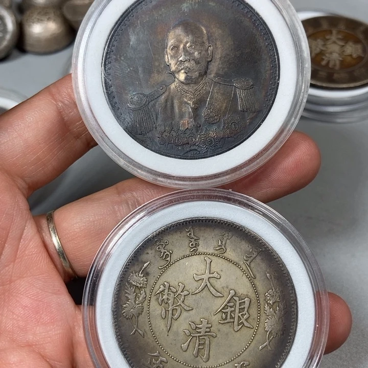 用****d文创复古真银工艺品