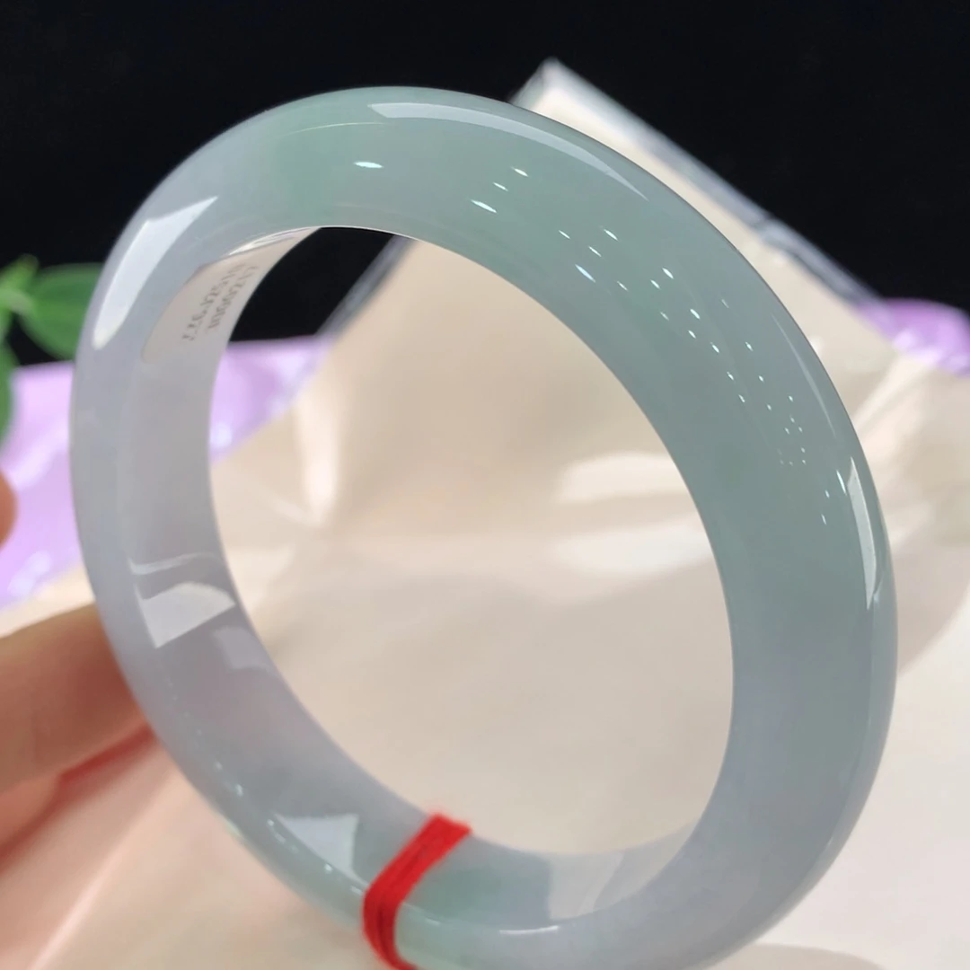 翡翠未镶嵌手镯0217