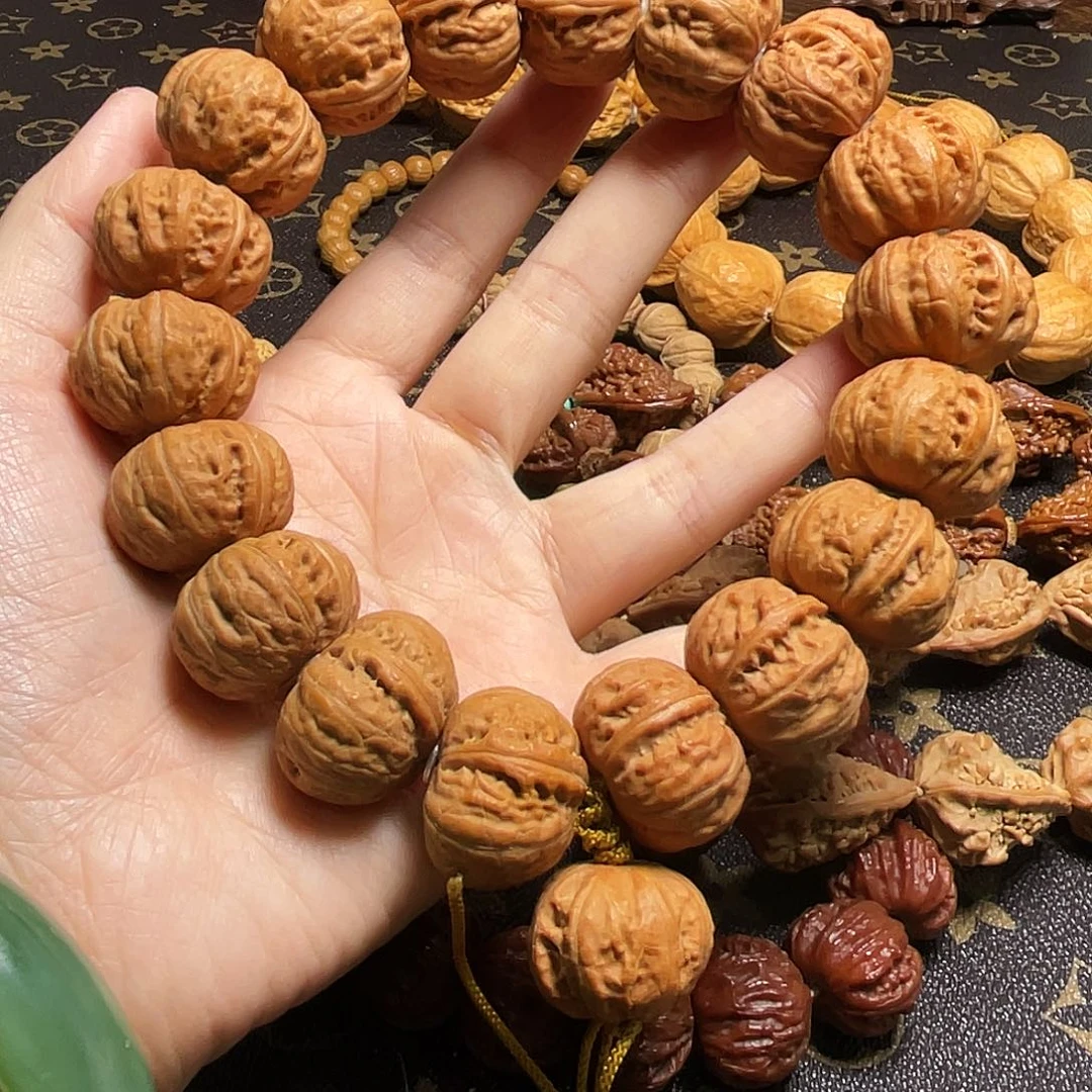 阿***佛核桃磨盘白茬手持