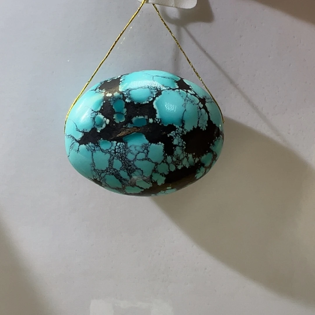 绿松石未镶嵌挂件