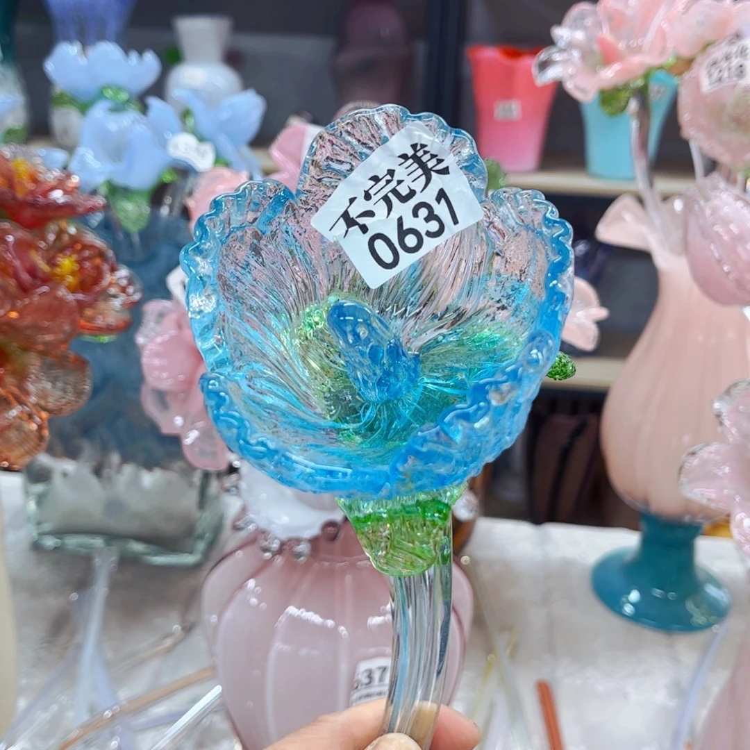 0631大弯杆福利，40长 家悦琉璃花瓶