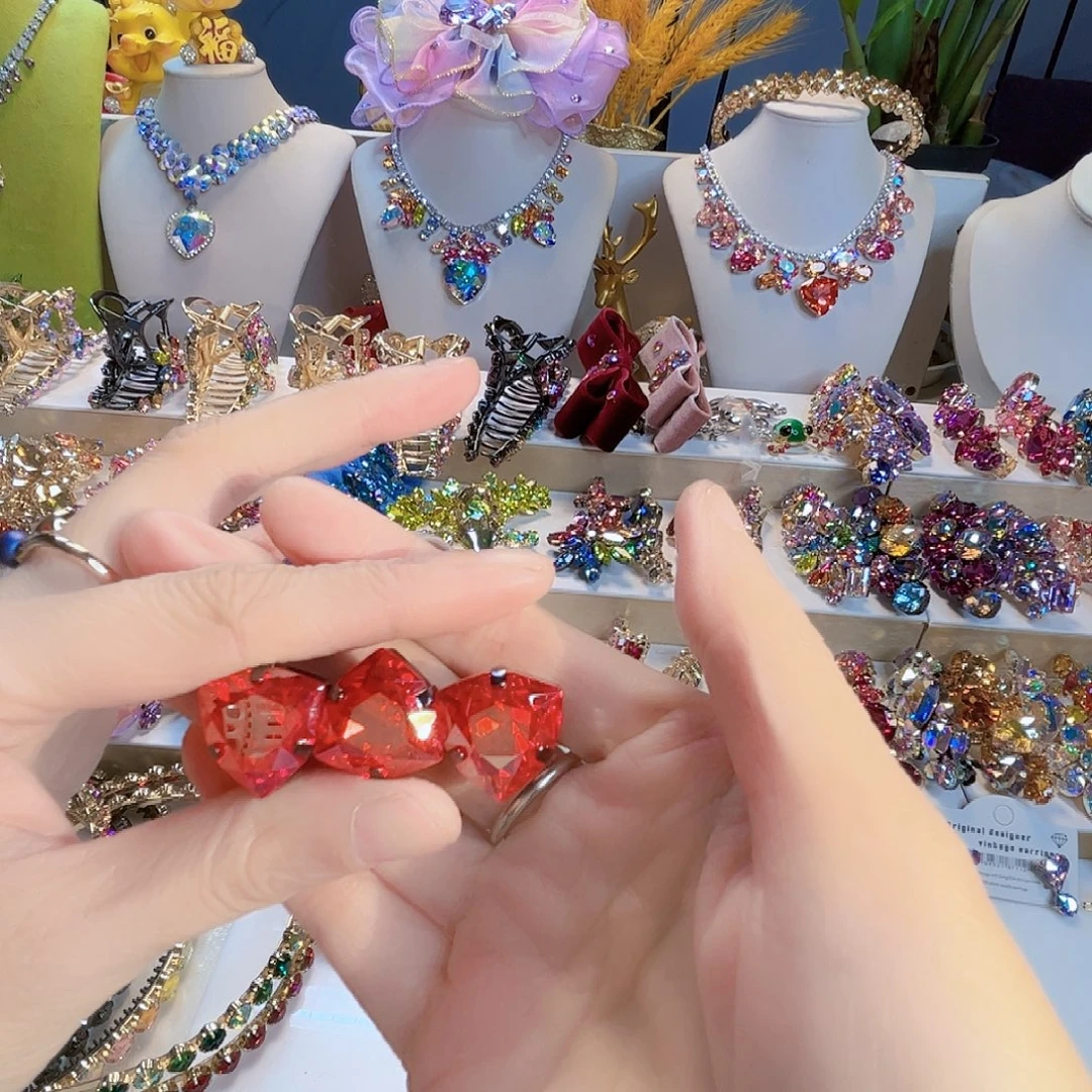 琉璃纯铜合金福利鸭嘴夹