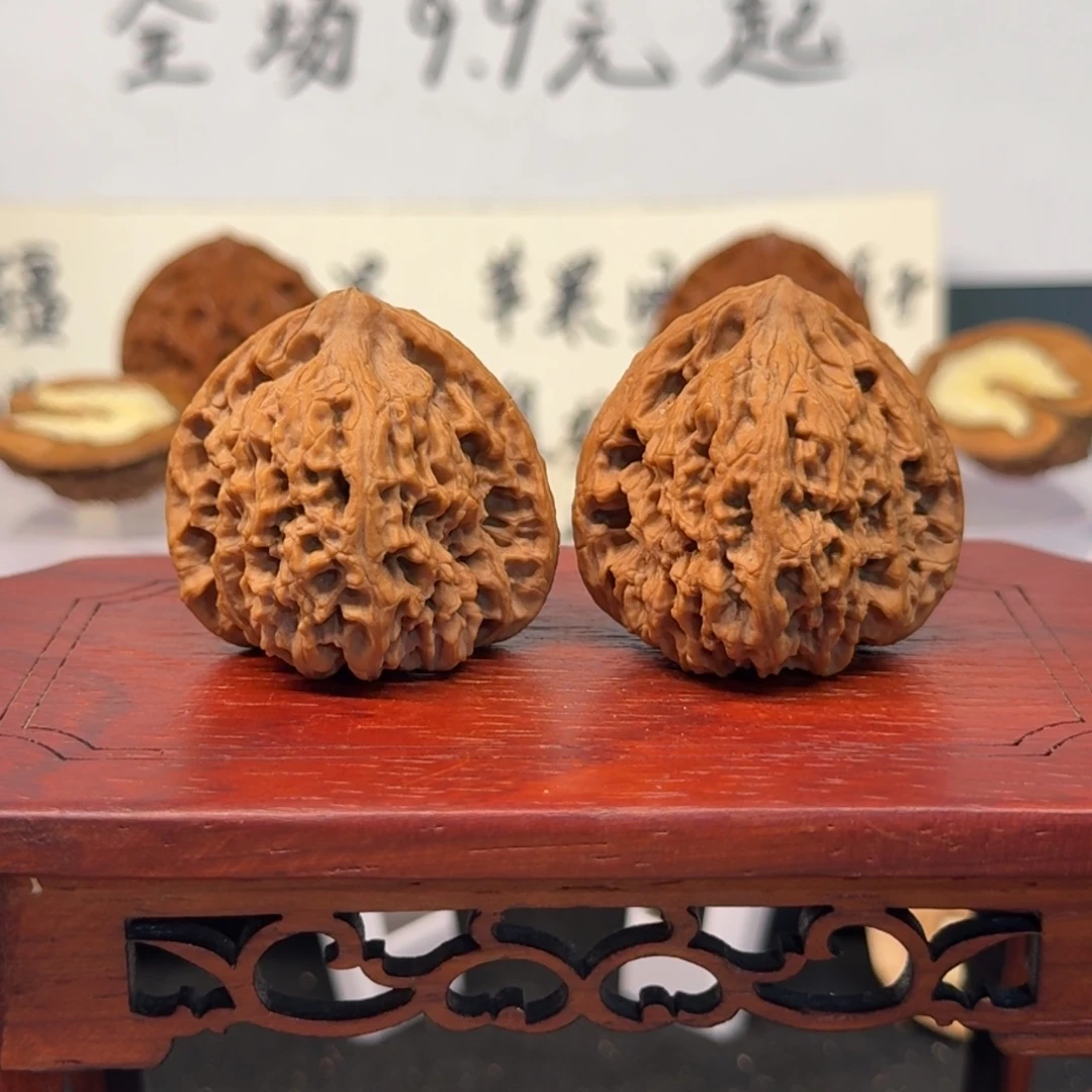 把件文玩核桃8号南疆边39肚39高36全品无药无修原生态