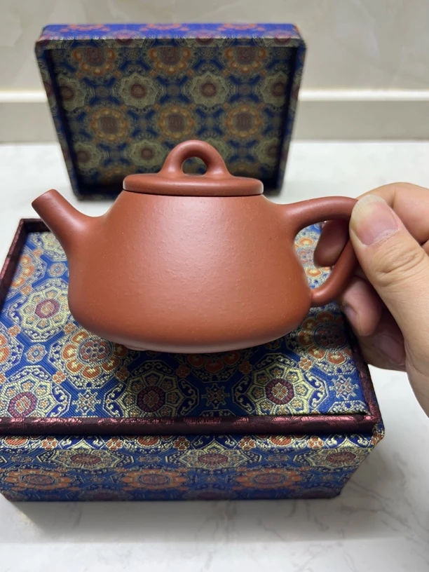 子冶石瓢-红皮龙-半手工-260cc