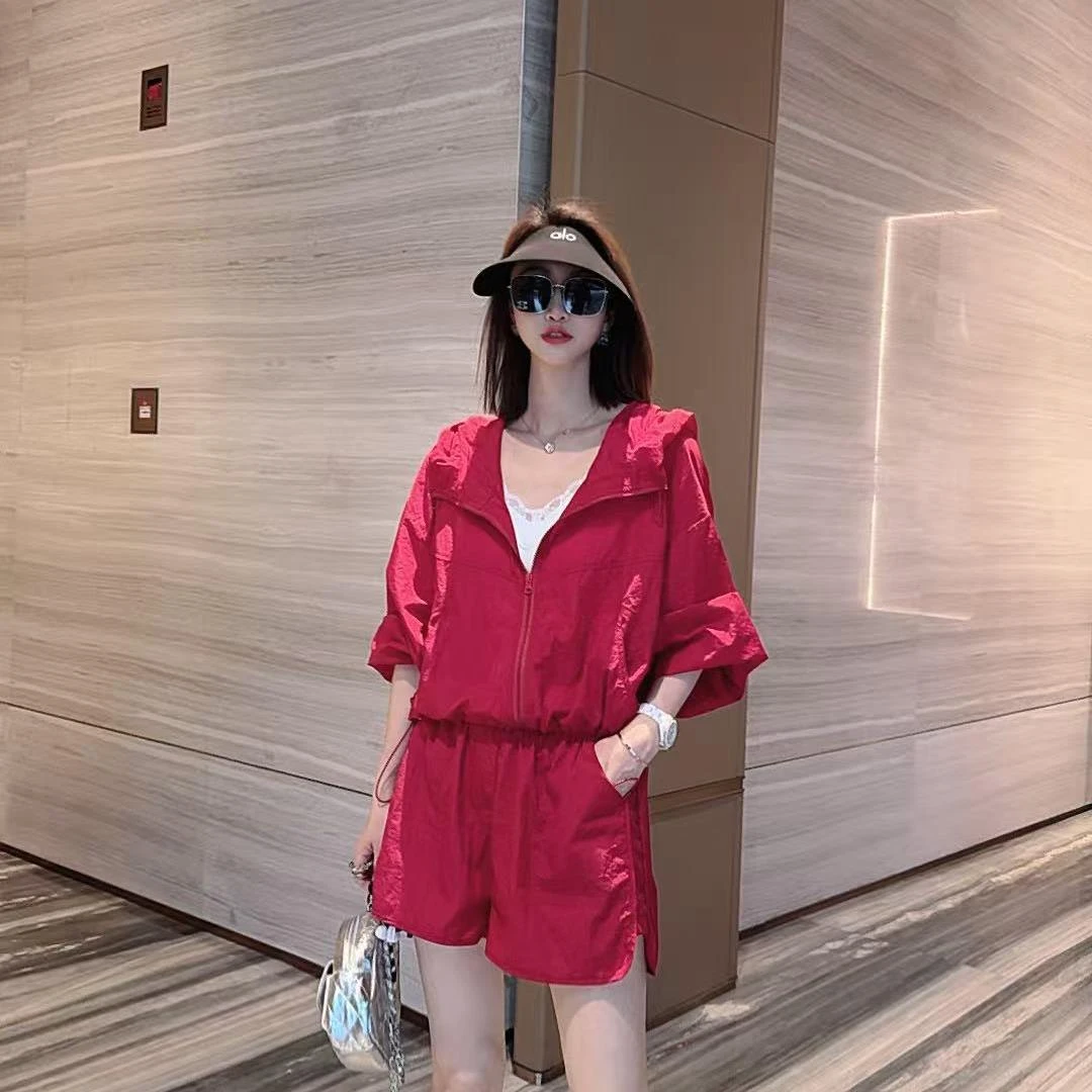 熙薇【慵懒周末】2025春夏新款时尚气质百搭休闲套装H2458