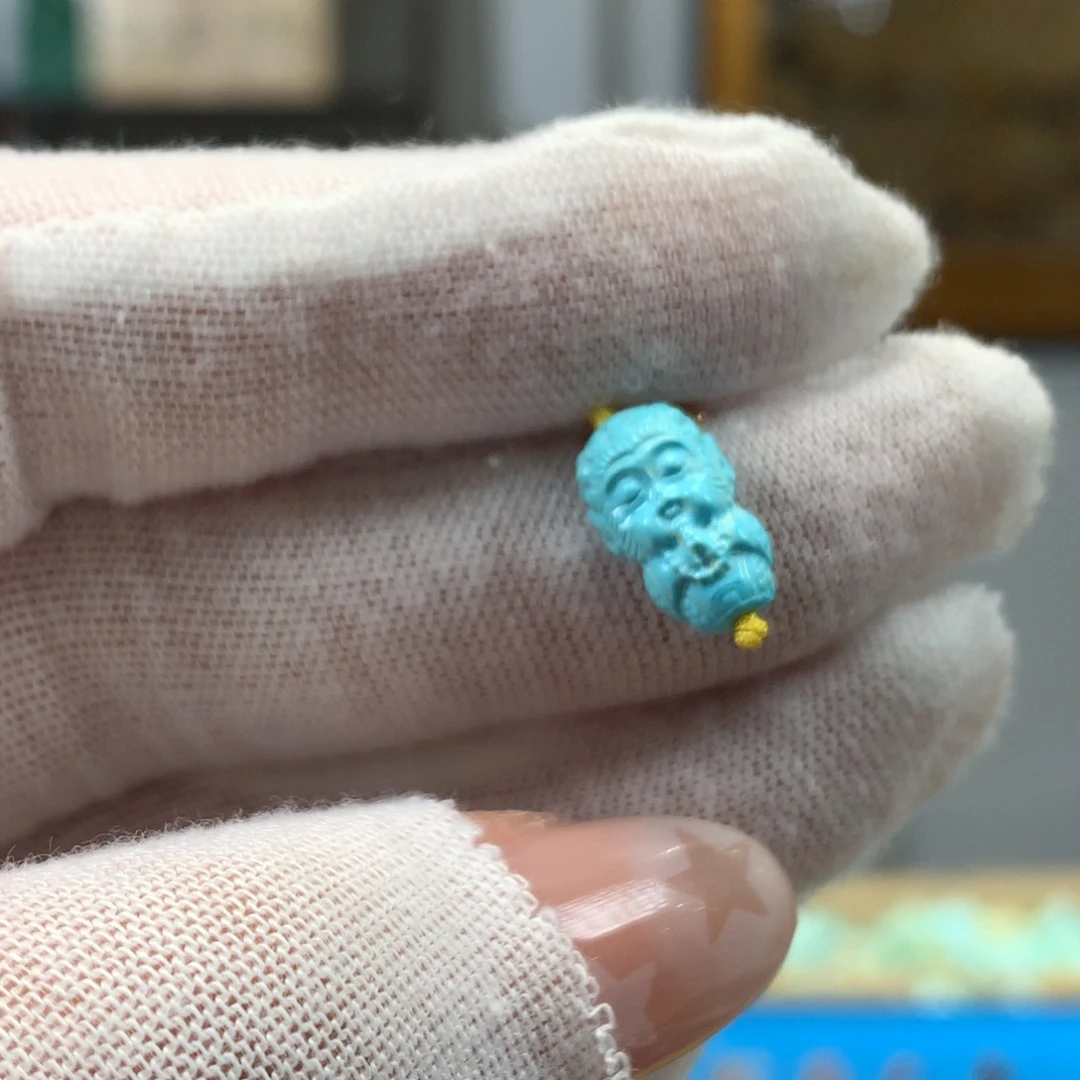 绿松石未镶嵌挂件