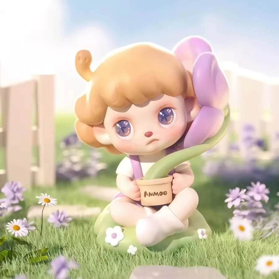 【拆盒】ANMOO侧耳倾听系列潮玩手办盲盒