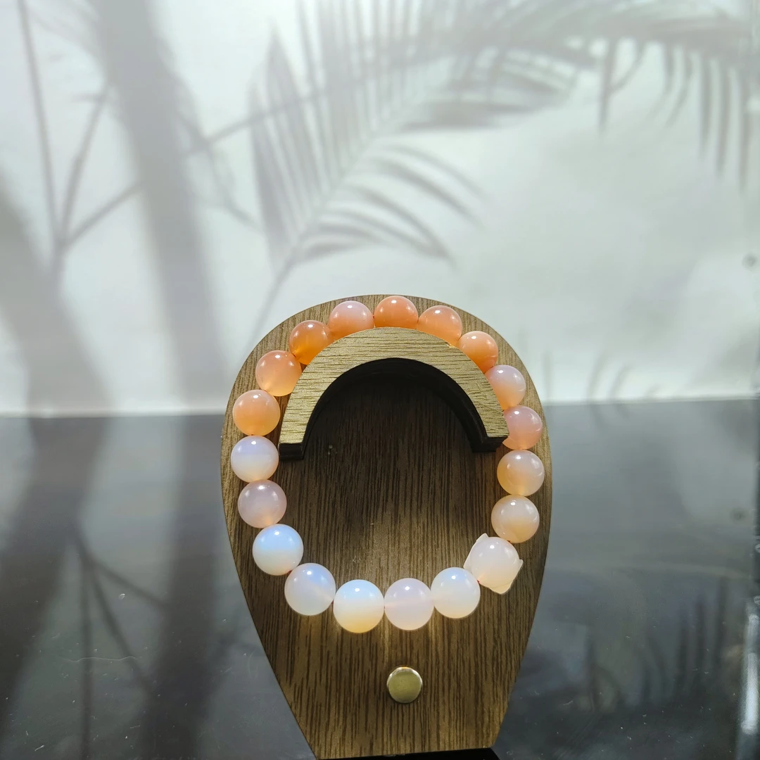 F玛瑙圆珠手串（卡11）1156