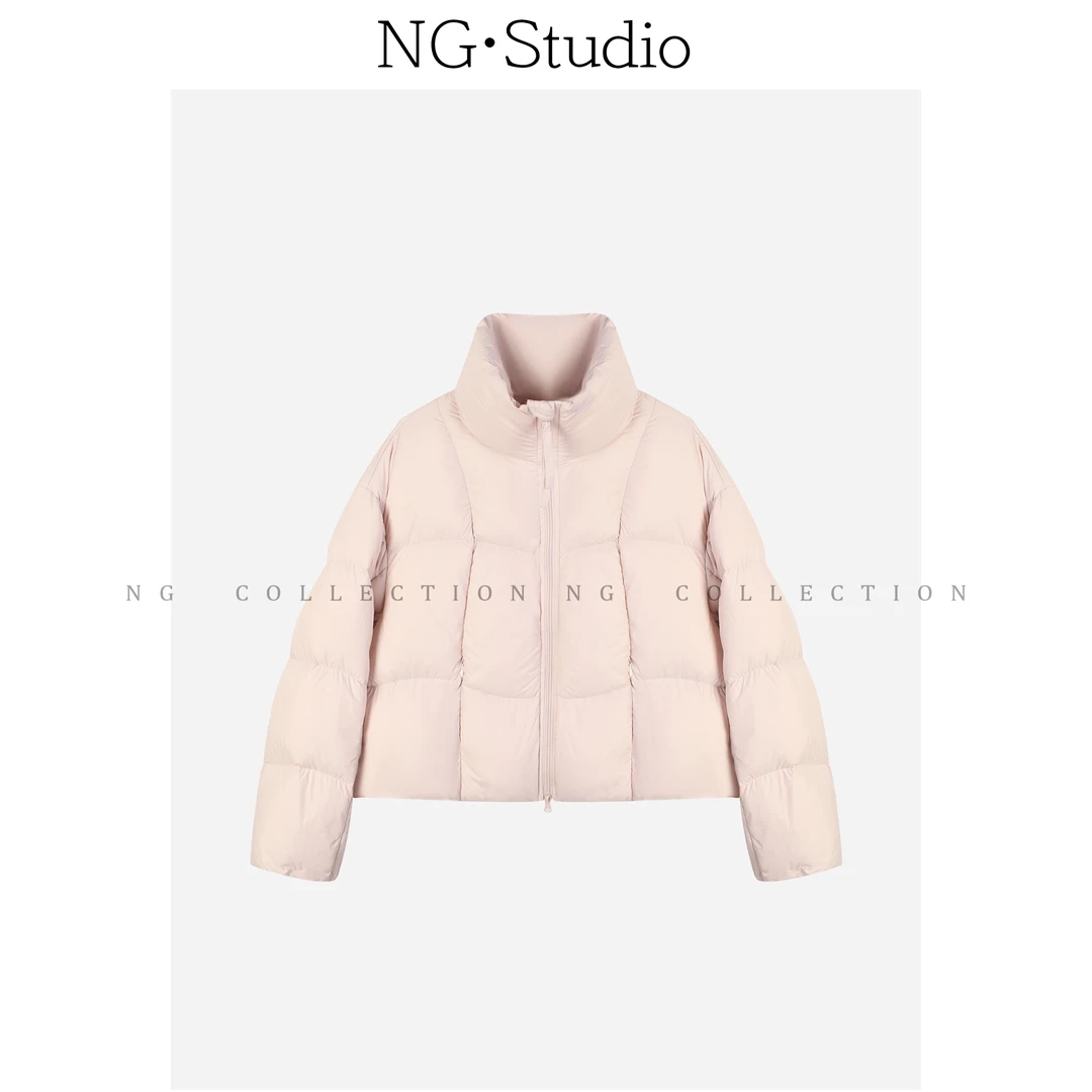 【NG·Studio】短款立领羽绒服保暖外套预NGQ5YRF6245