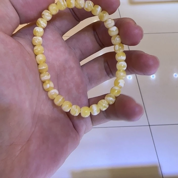 手链琥珀未镶嵌蜜蜡