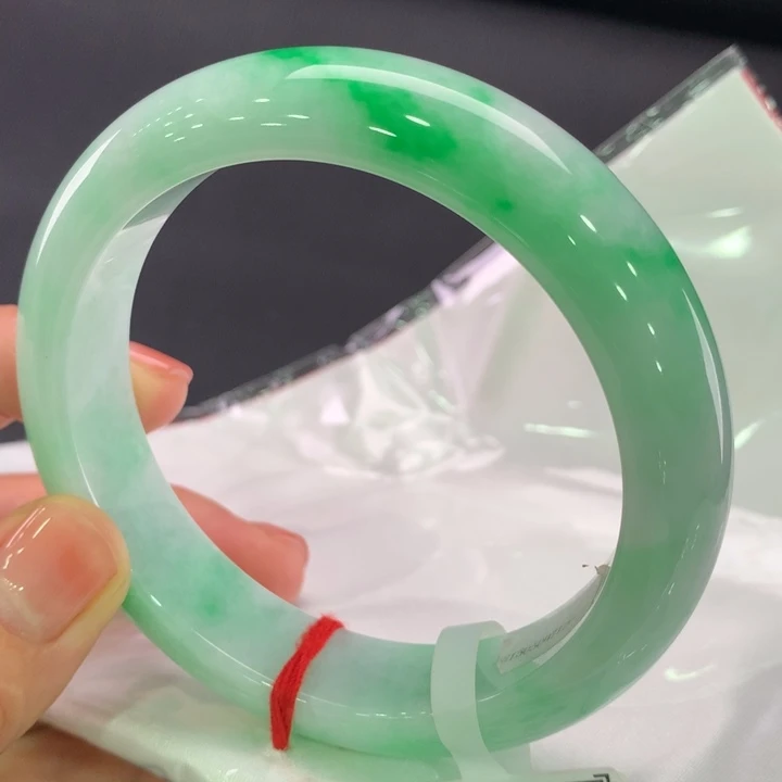 未镶嵌手镯翡翠正圈61