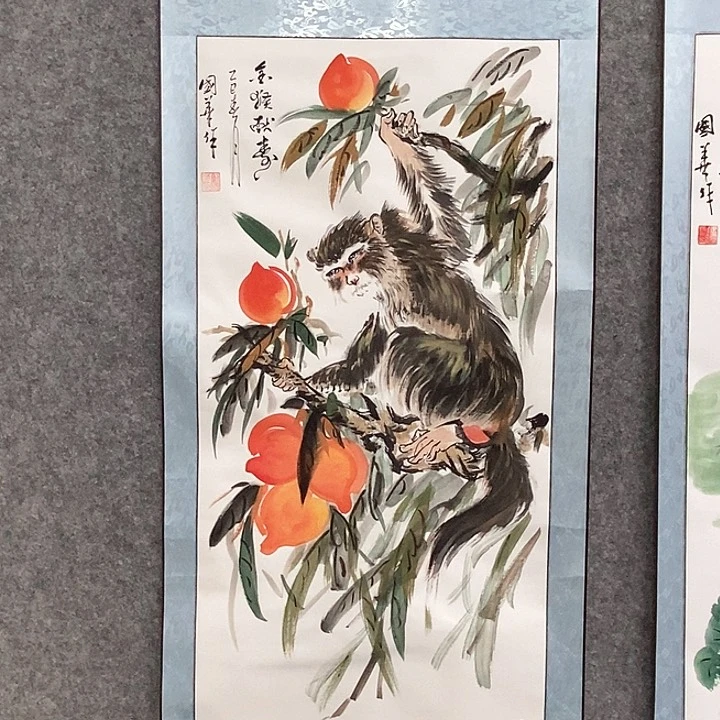 国画刘国华手绘作品111