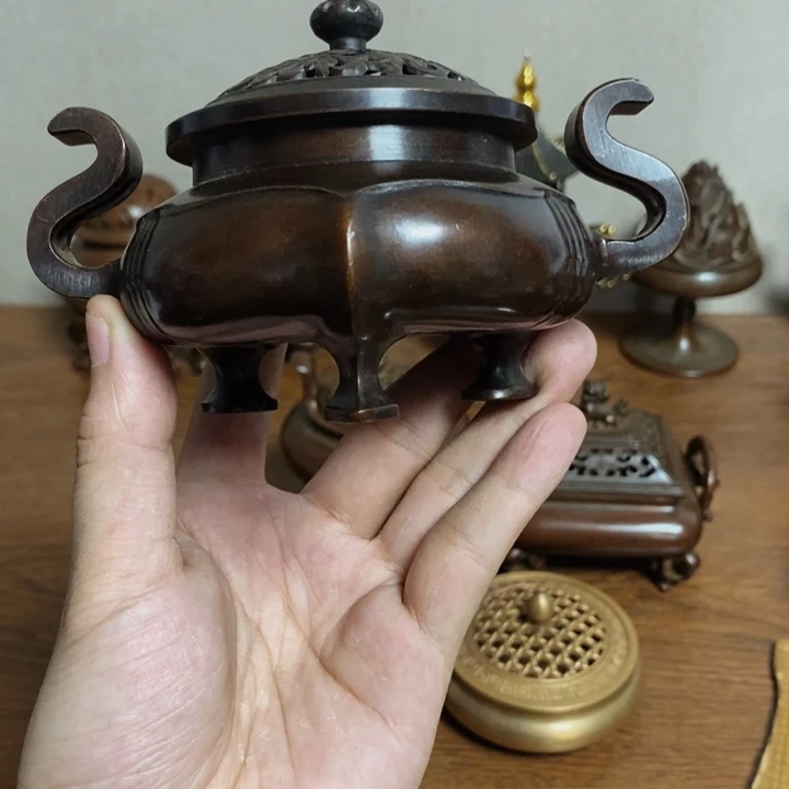 铜盛世铜炉铜器香炉工艺品