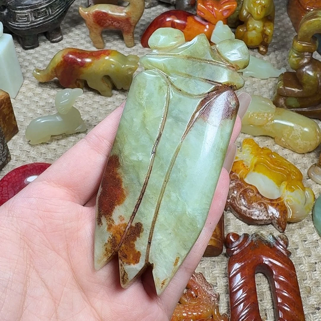 白玉菩提吊坠挂件