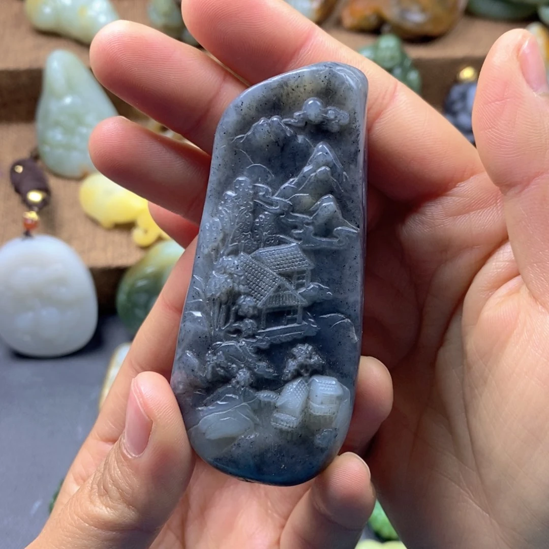 未镶嵌和田玉挂件