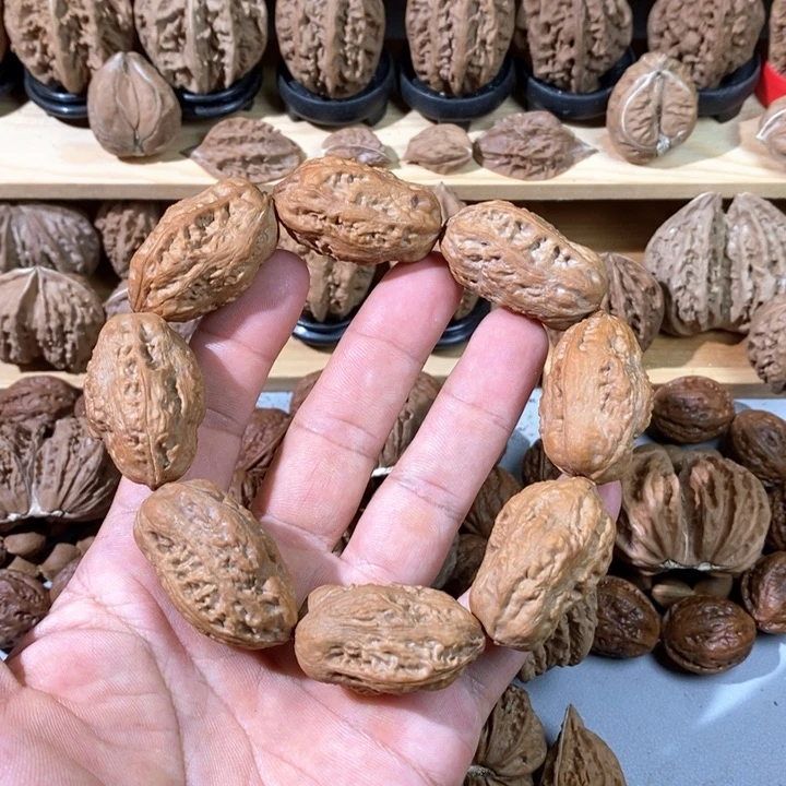 文玩核桃把件百财手串