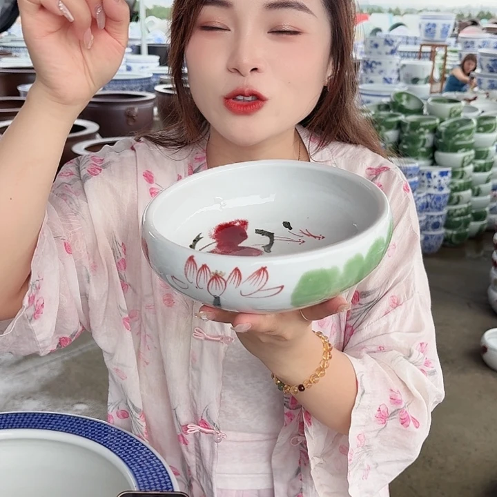 瓷片直径20厘米高6……