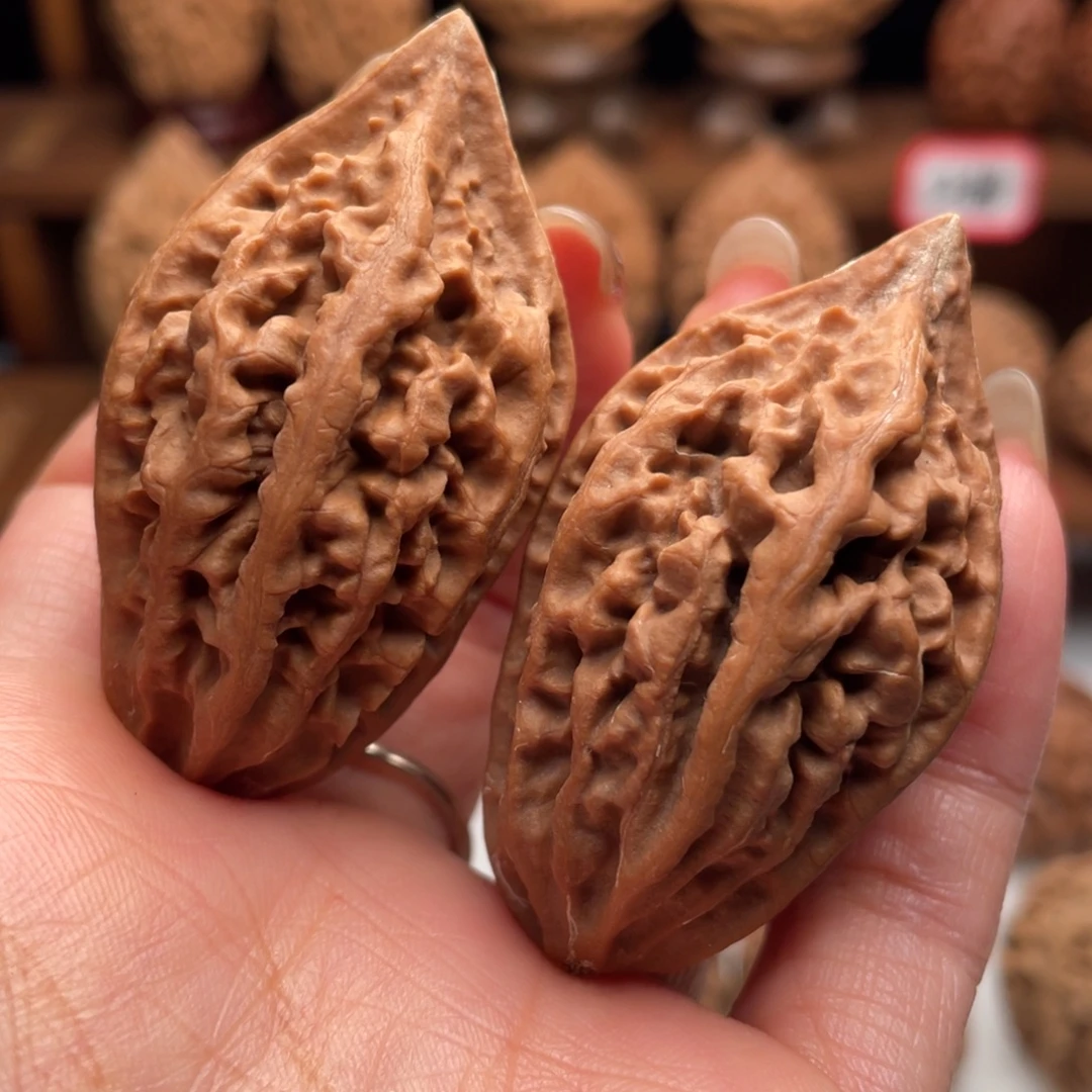 文玩核桃把件楸子6