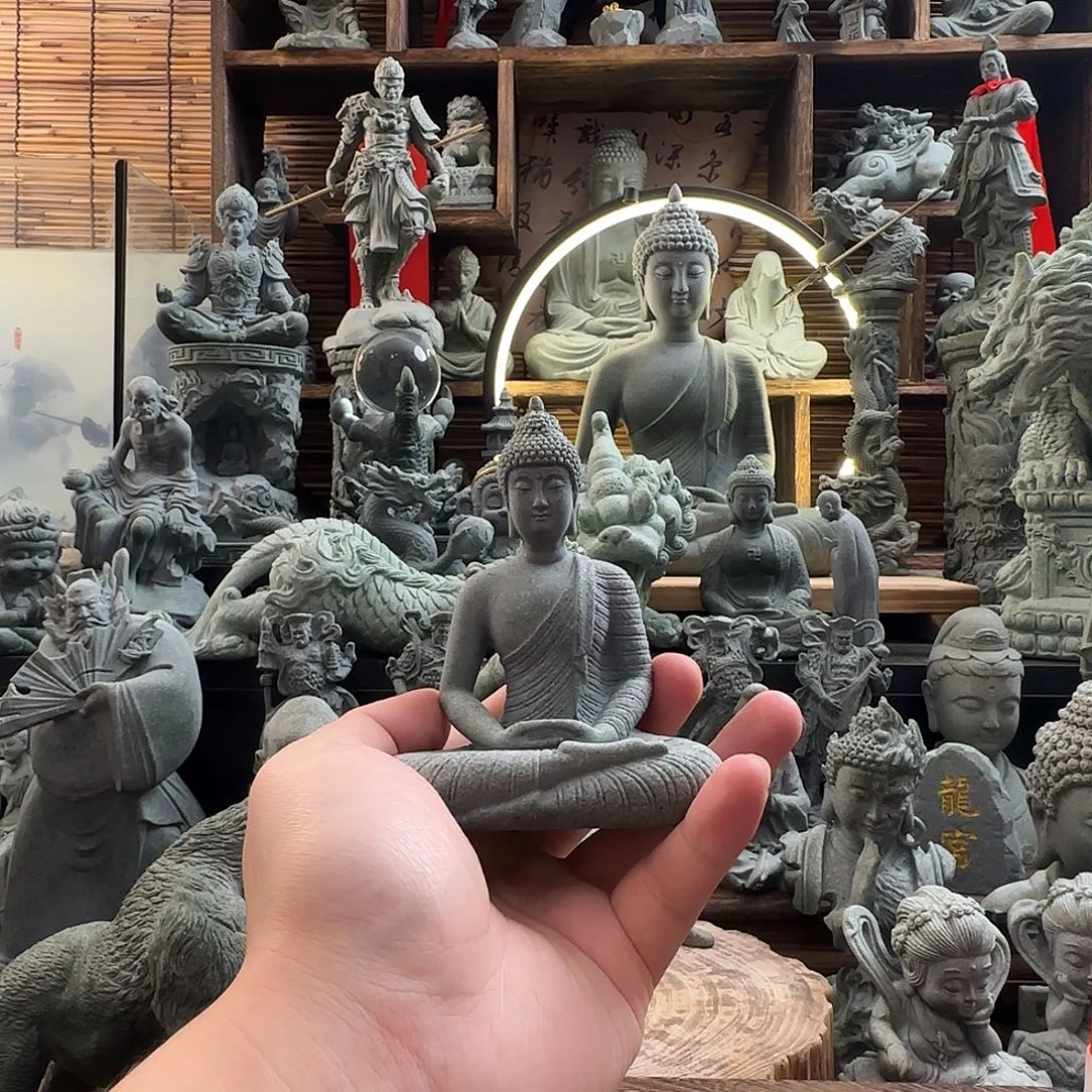 石材释迦牟尼佛小号一个