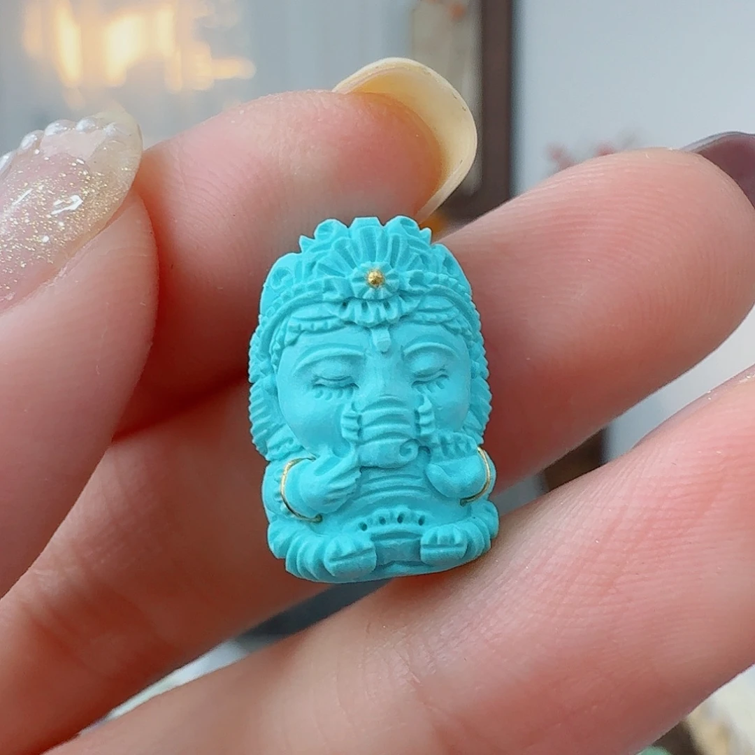 绿松石未镶嵌珠宝奇石