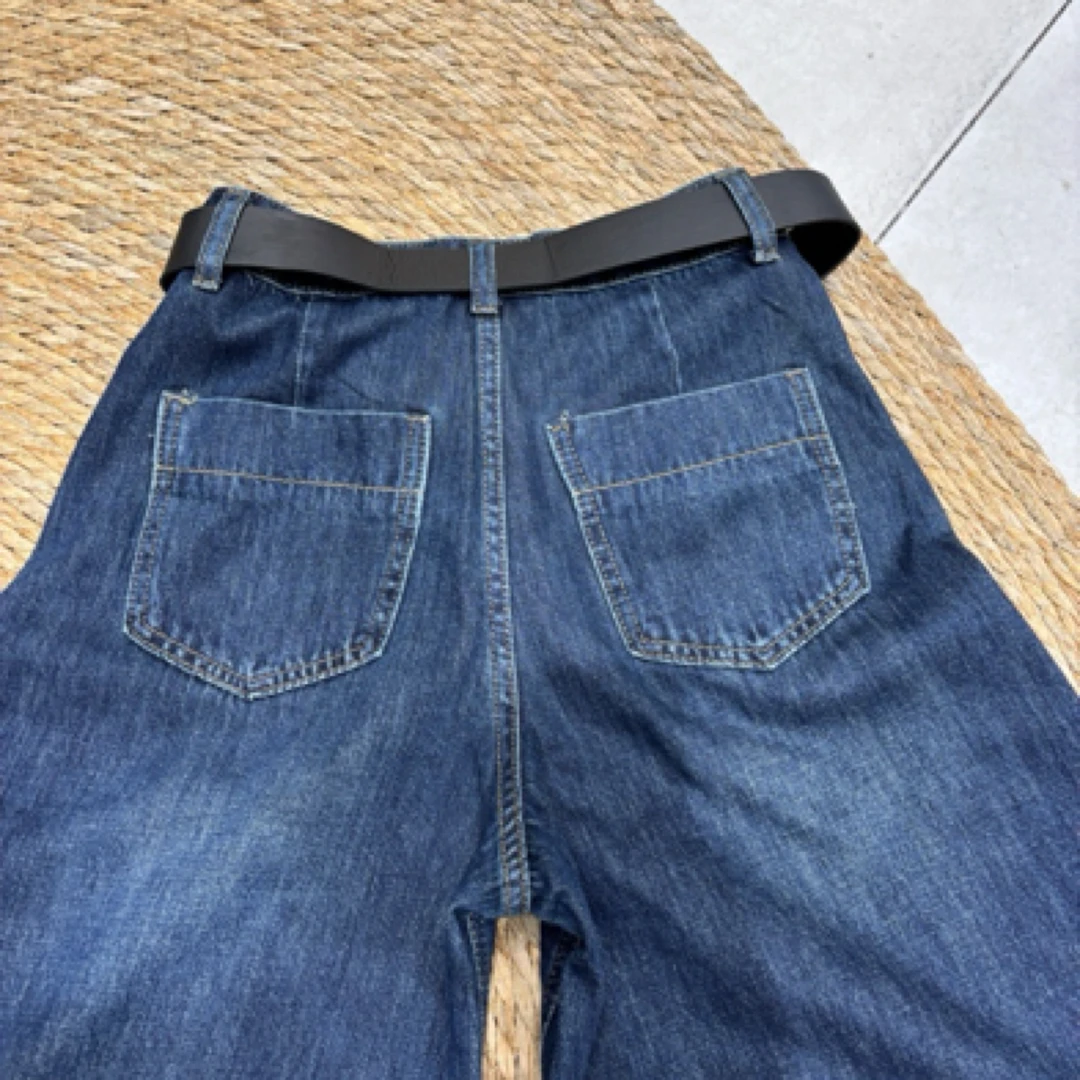 8888A字版女士夏款休闲阔腿裤