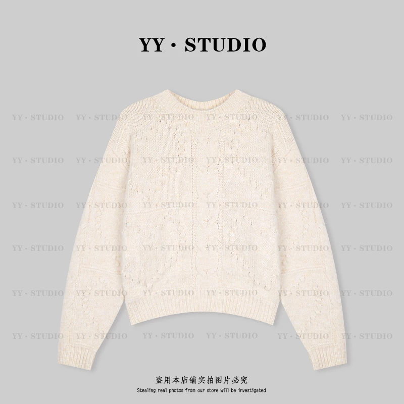 【YANYAN】秋冬新款爱心毛衣长袖YY-7546