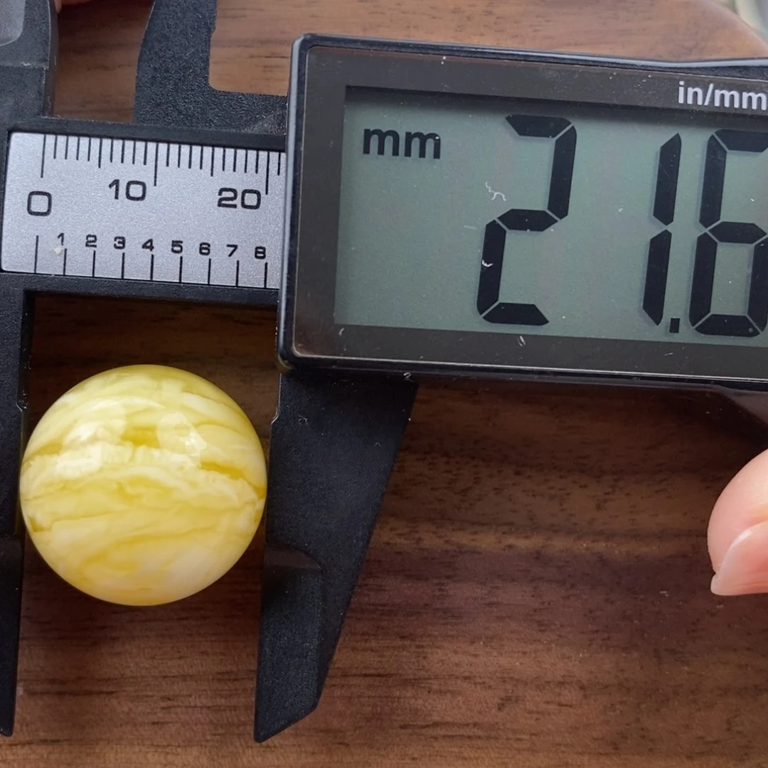 未镶嵌琥珀裸石蜜蜡圆珠