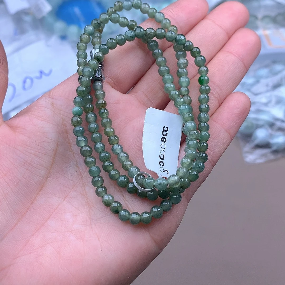 未镶嵌手链翡翠手串