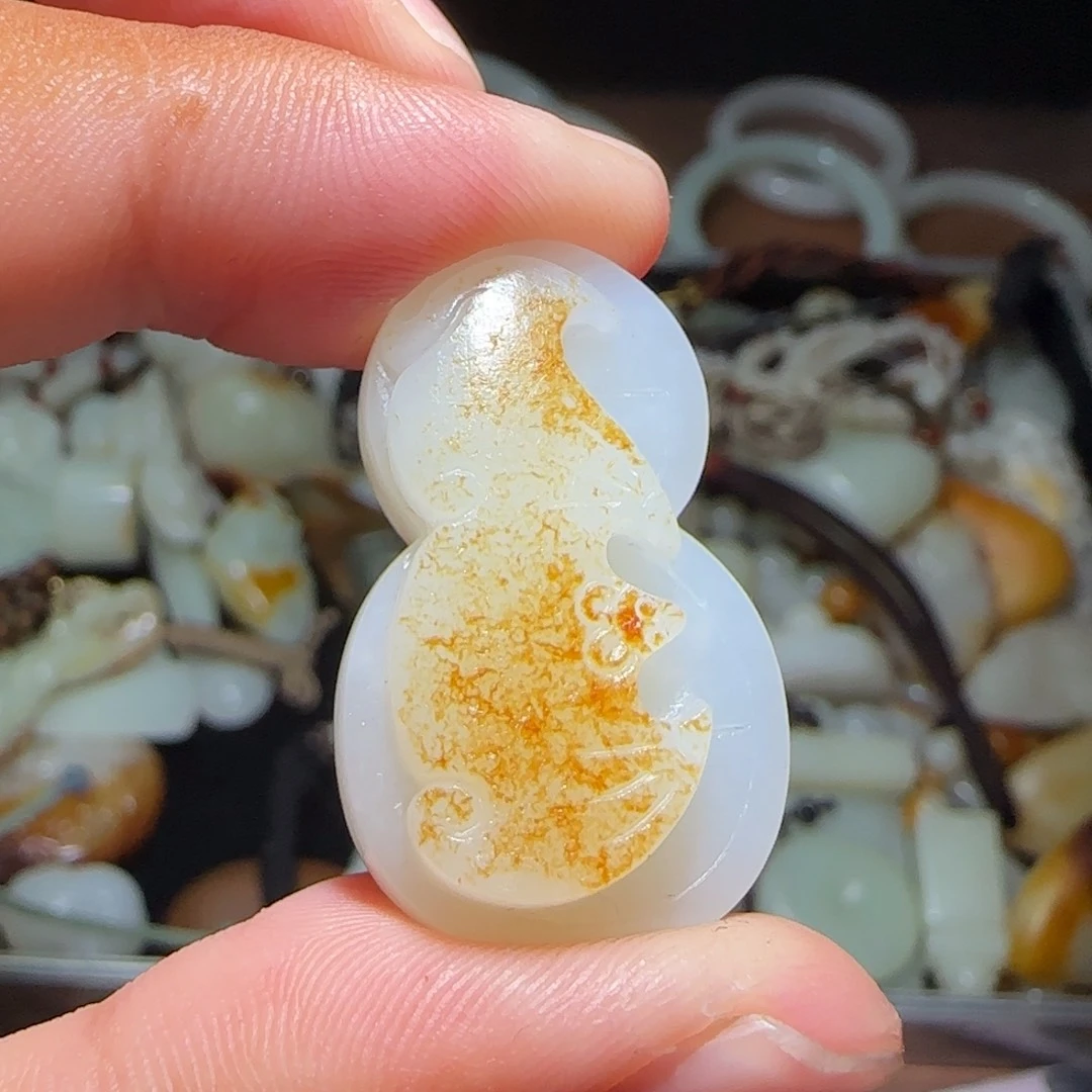 和田玉挂件未镶嵌