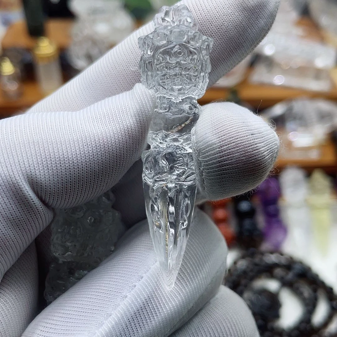 水晶颈饰未镶嵌天***邻吊坠