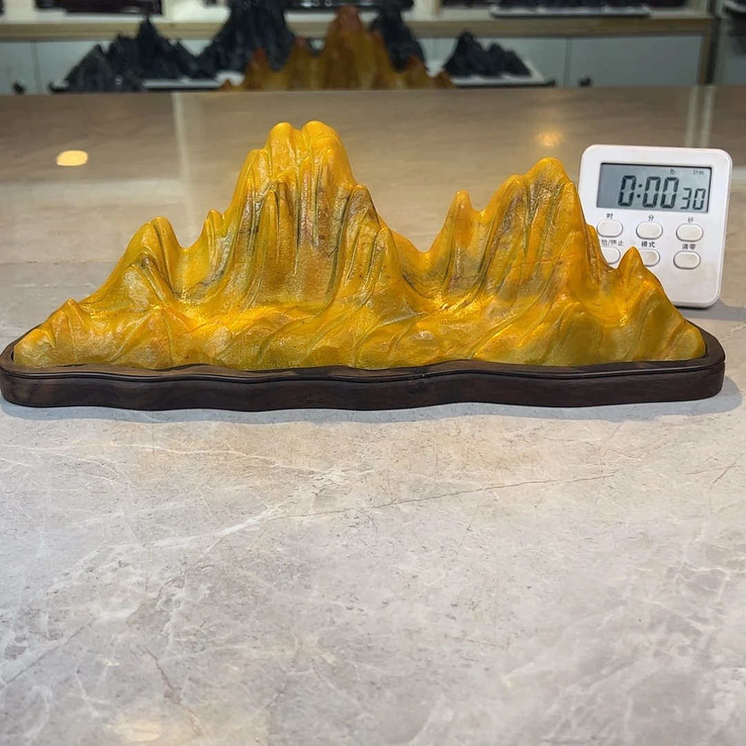 朗***涯灵璧奇石博览会摆件