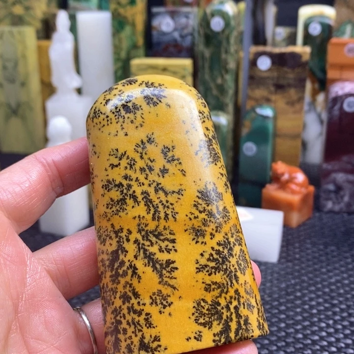 四川石闲*青田石印章石